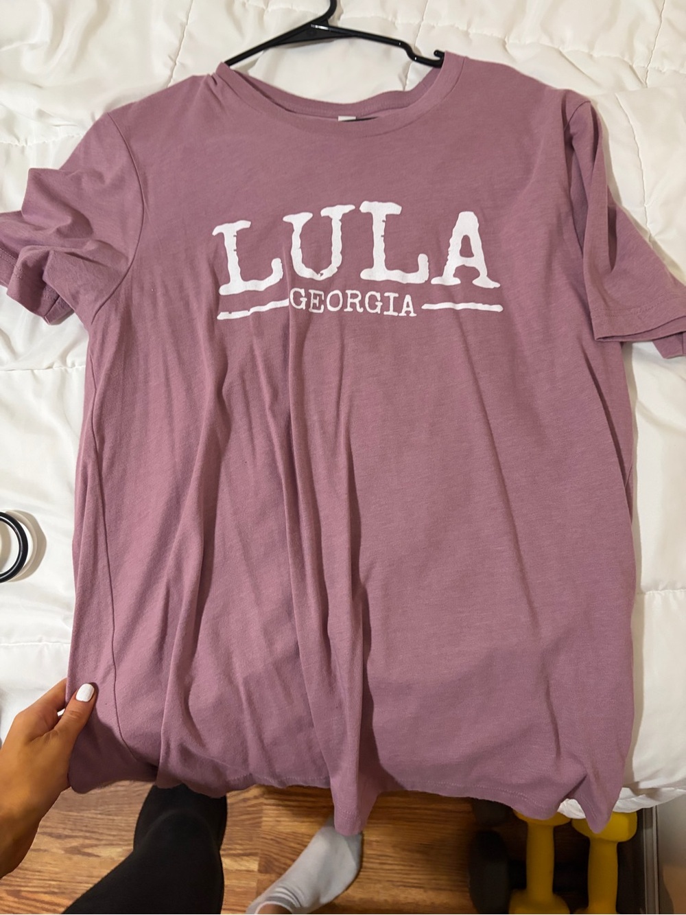 Lula Georgia Women's Crewneck Tee - Dusty Mauve